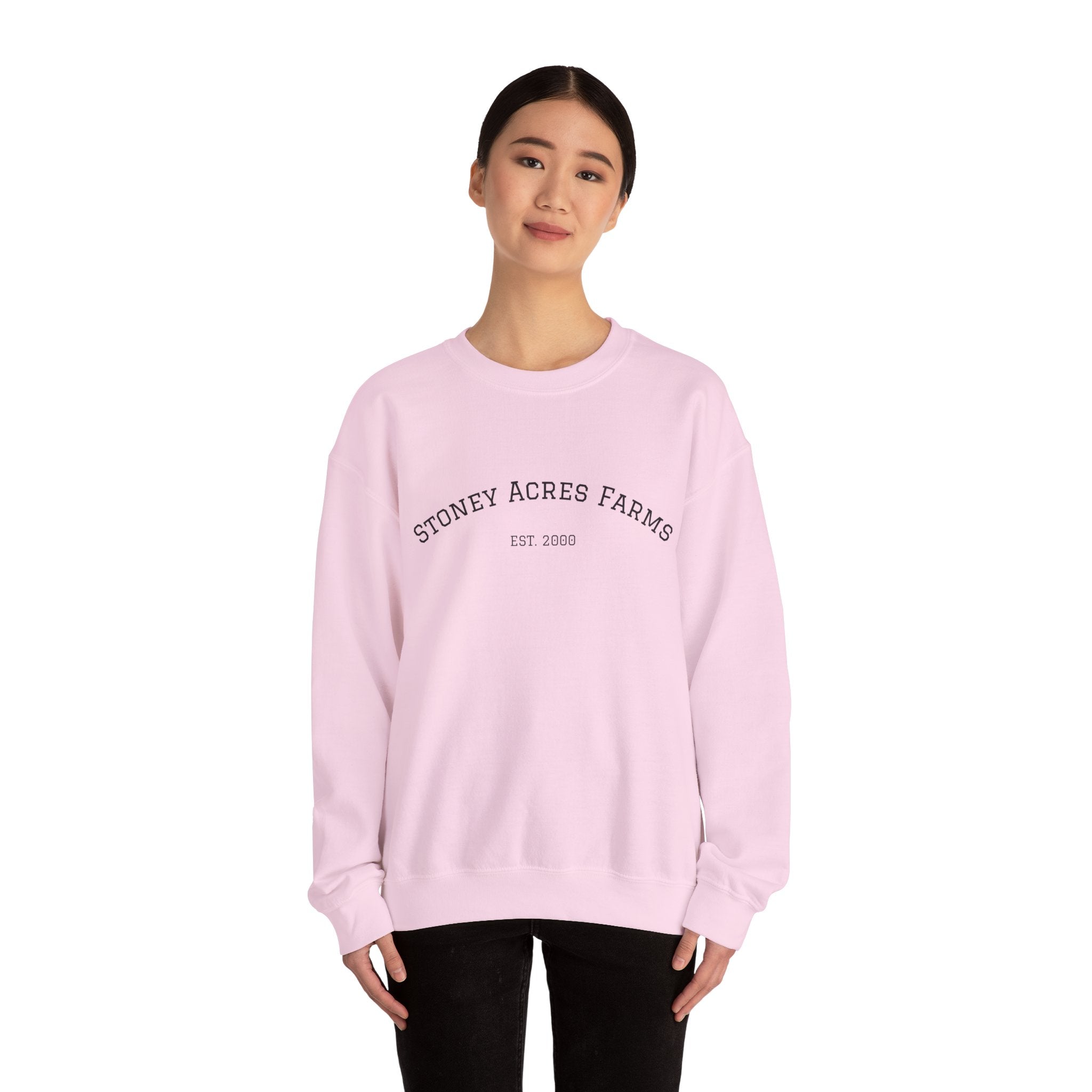 Crewneck Sweatshirt — Pink Tone