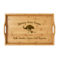 Bamboo Serving Tray (Engraving)