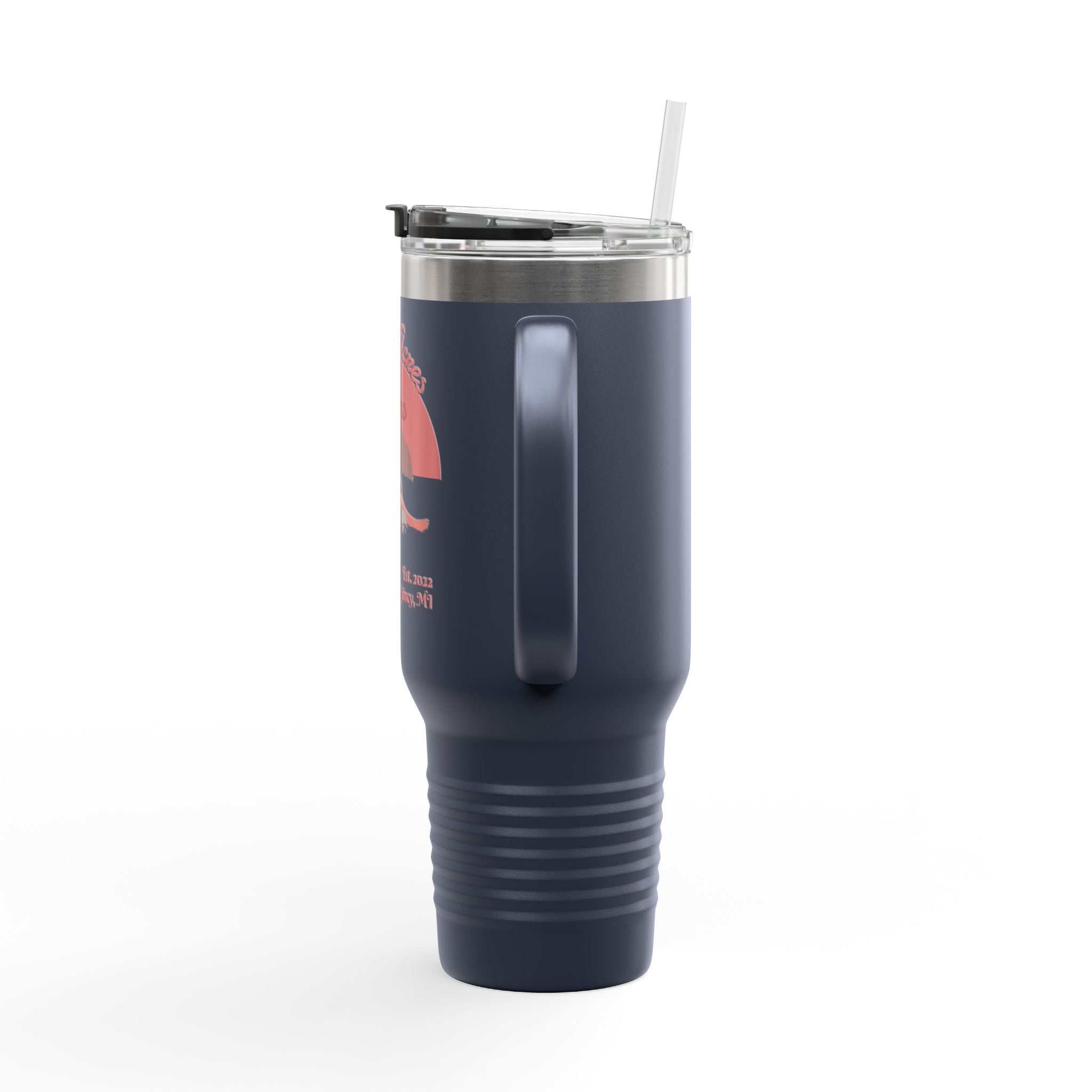 Stoney Acres Farms 40oz Insulated Travel Mug — Farm Animals Design