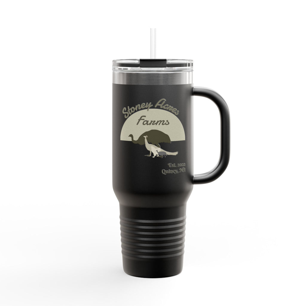 40oz Insulated Travel Mug — Stoney Acres Farms Logo Tumbler