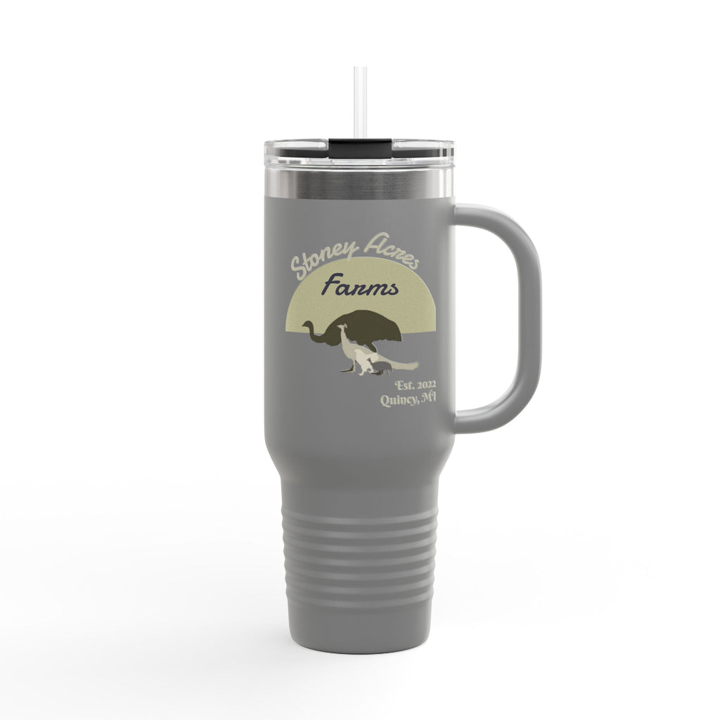 40oz Insulated Travel Mug — Stoney Acres Farms Logo Tumbler