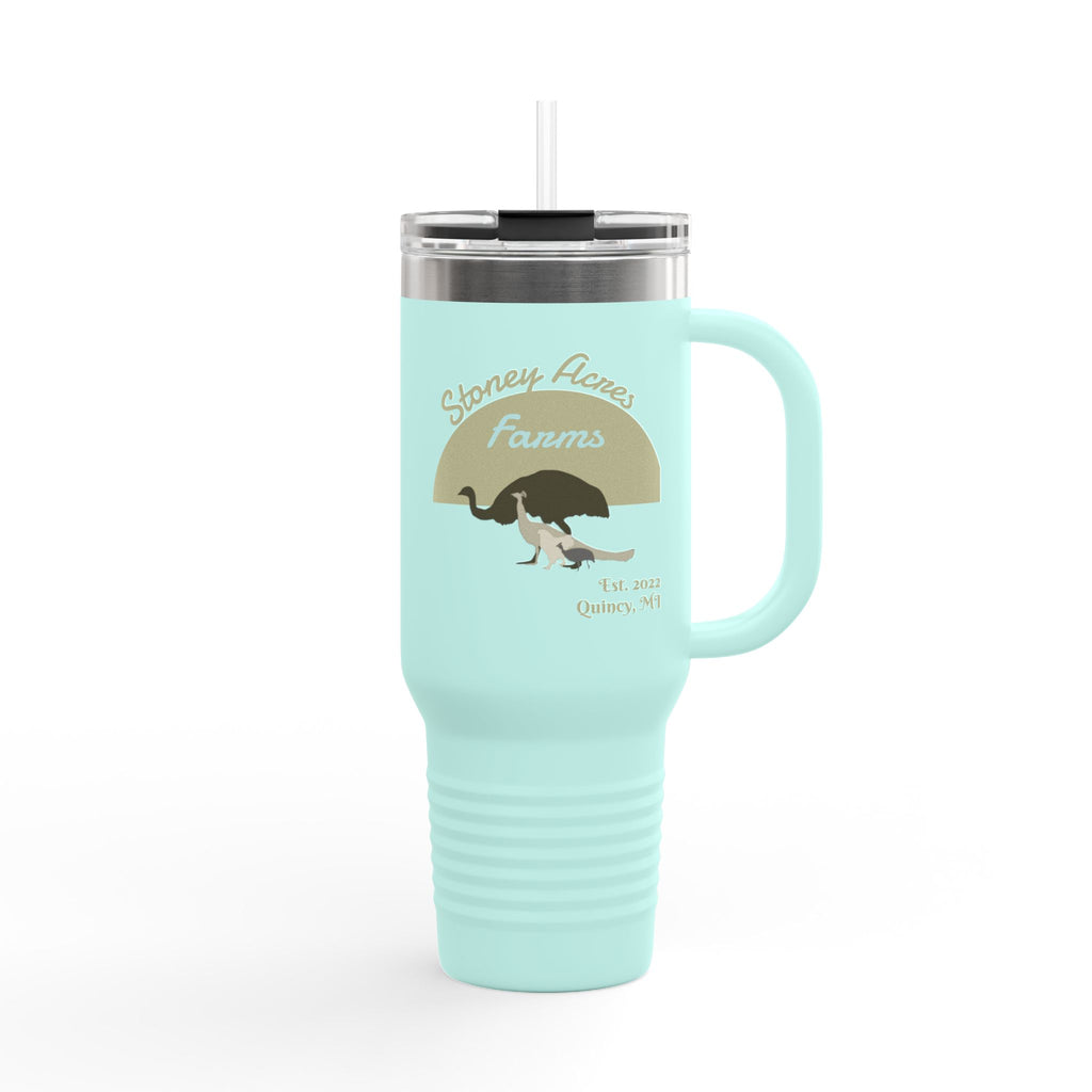 40oz Insulated Travel Mug — Stoney Acres Farms Logo Tumbler