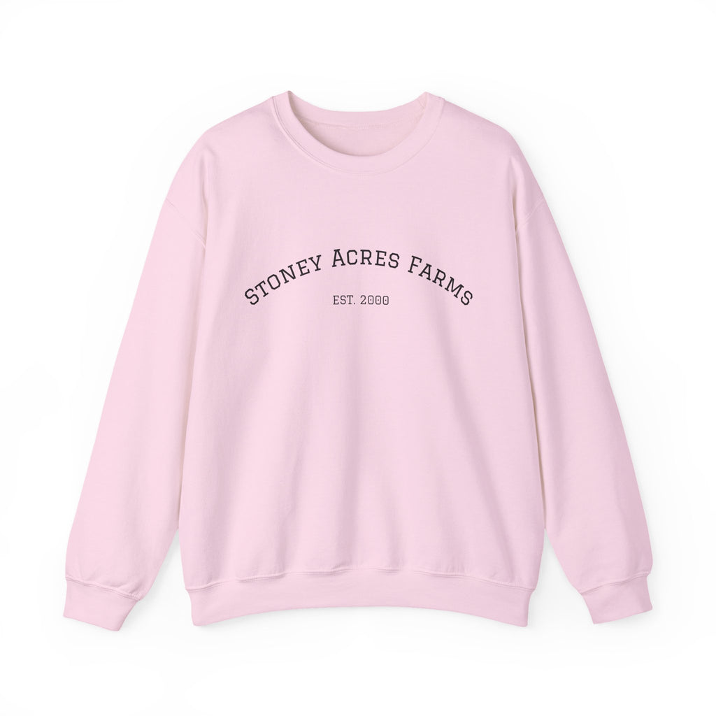 Crewneck Sweatshirt — Pink Tone