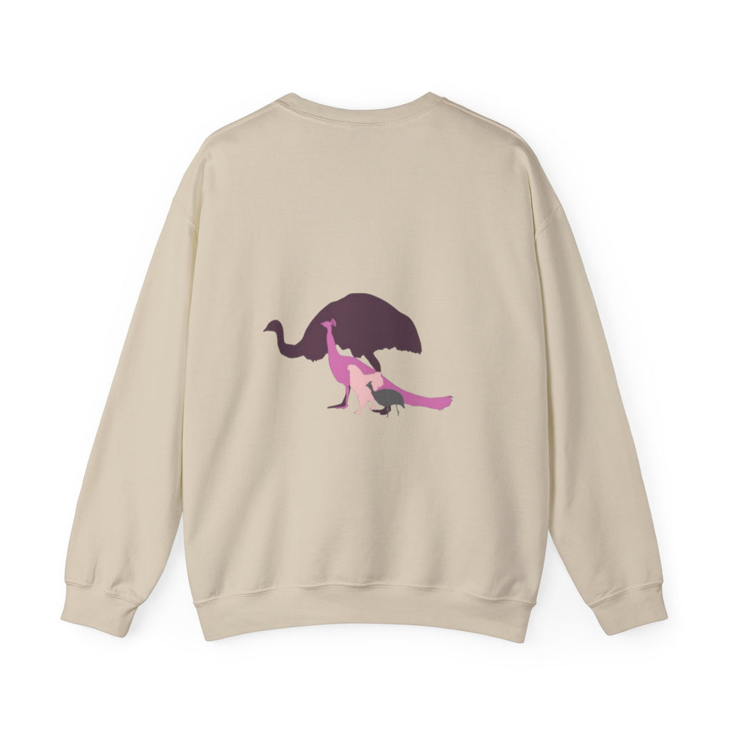 Crewneck Sweatshirt — Pink Tone