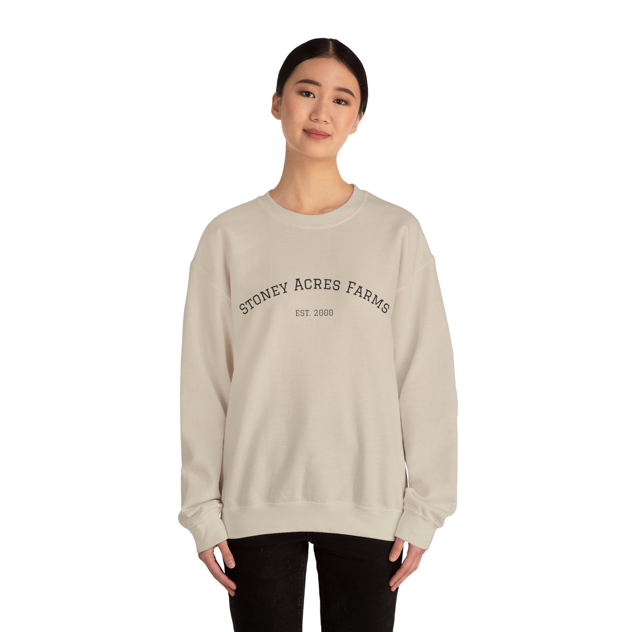 Crewneck Sweatshirt — Pink Tone